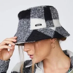Monrow | Other | Plaid Bucket Hat By Monrow | Poshmark
